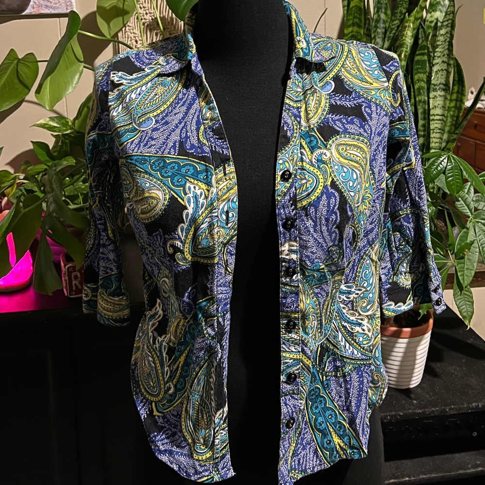 Button up 212 collection. Petite stretch. Or XS